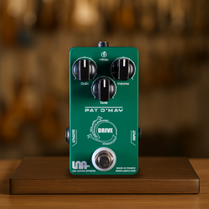Pédale d'overdrive boutique fabriquée en France LNA Guitar Effects