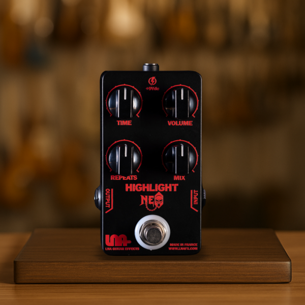 Delay boutique signature HIGHLIGHT avec fonction boost pour solos